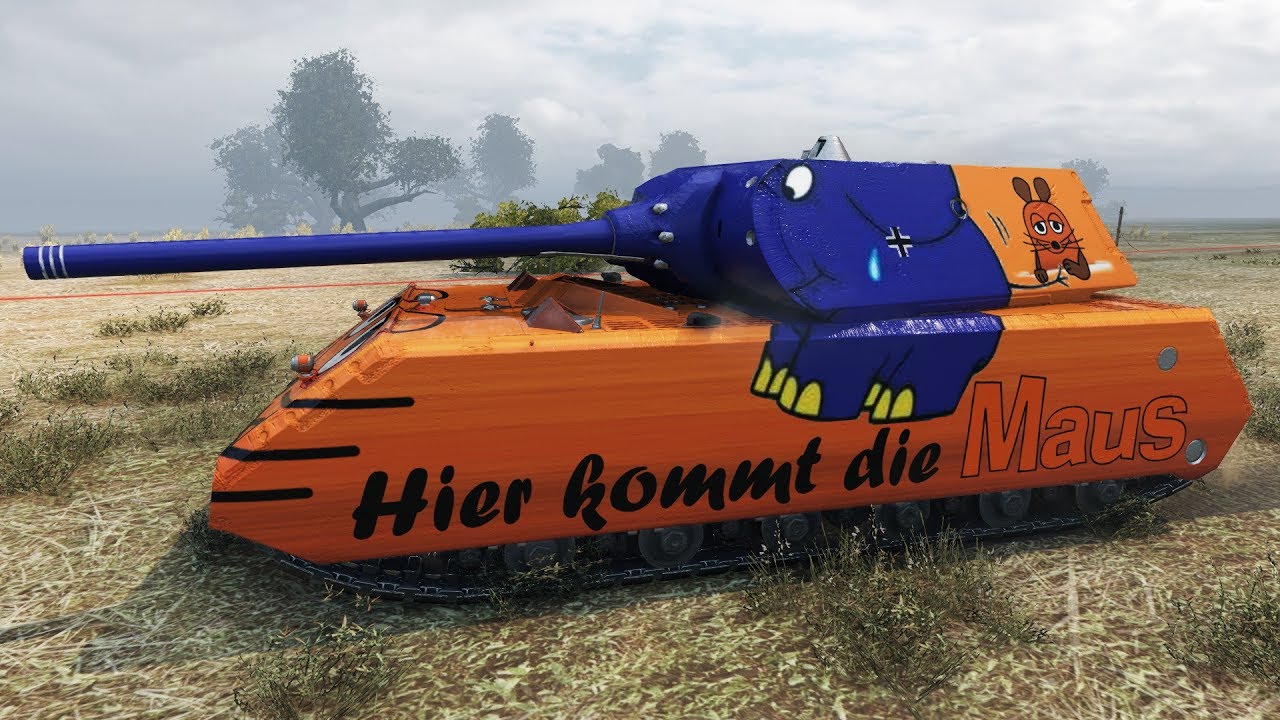 wot replay World of Tanks Maus 12.267 DMG 7 kills 1.802 EXP - Live Oaks