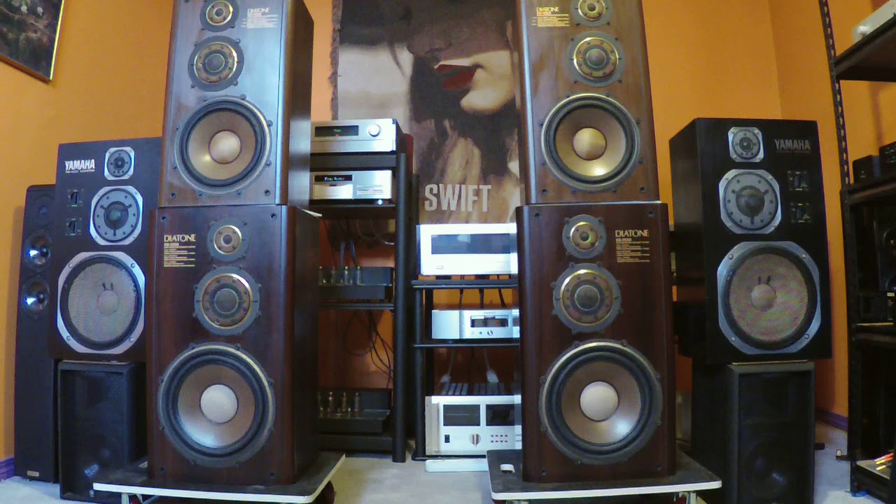 Diatone Ds 2000 Speakers Demo Hughes Taylor Shook My World Youtube