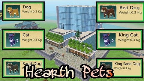 Utopia: Origins - How to get Hearth Pets, Cats and Dogs
