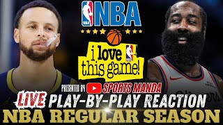 🔴WARRIORS vs CLIPPERS │ NBA Regular Season 2025-26 - Basketball Play-By-Play Reaction &amp; Scoreboard