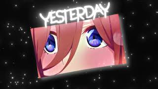 Lemon Tree Miku Nakano 4K Edit