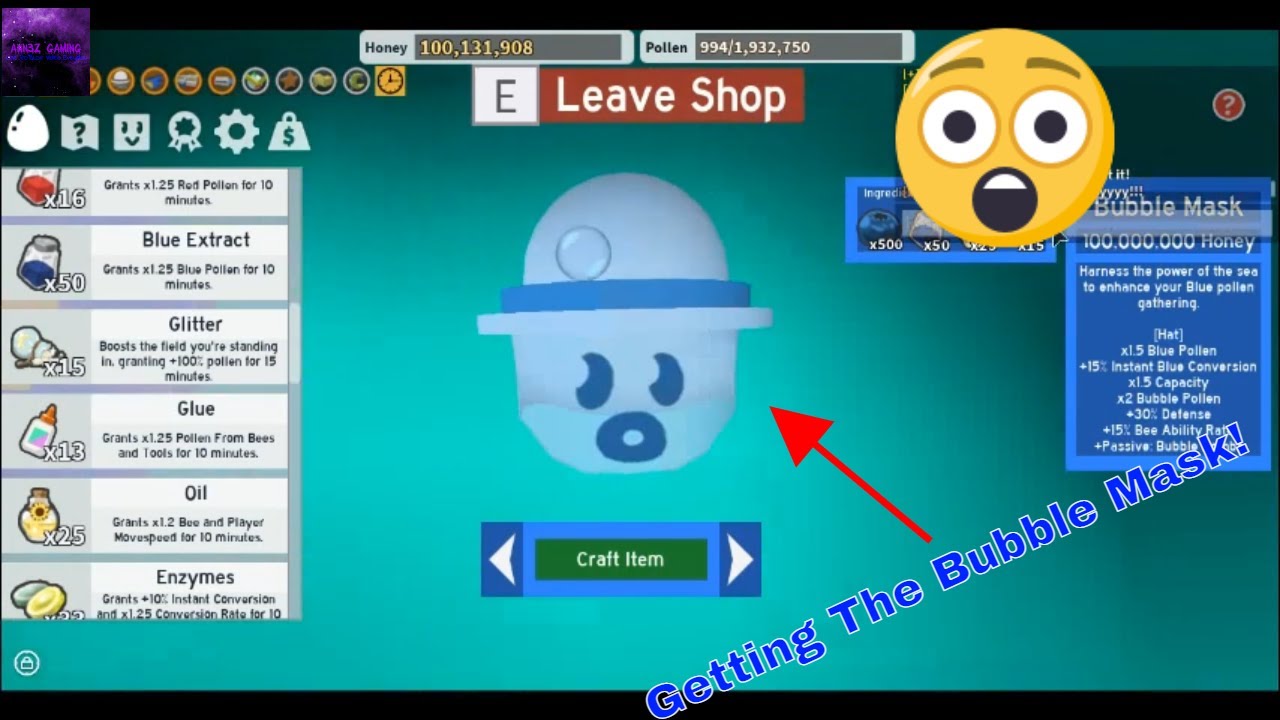 getting-the-bubble-mask-in-bee-swarm-simulator-roblox-youtube