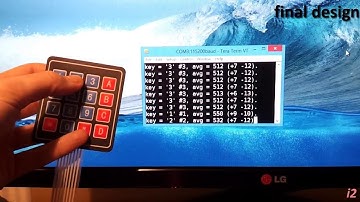 How to turn 4x4 keypad into one wire analog signal and how to make this design robust?