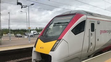 class 745 speeds past marks tey