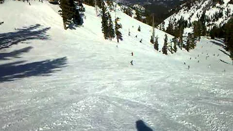 Brita & Roberta snow boarding