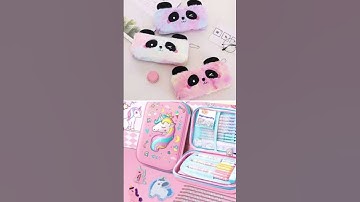 panda vs unicorn stationery #shortsvideo #trending #youtubeshorts