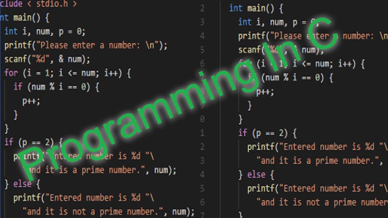 C PROGRAMMING 1 - YouTube