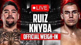 LIVE 🥊 Andy Ruiz vs. Damian Knyba • OFFICIAL WEIGH-IN | DAZN Boxing screenshot 3