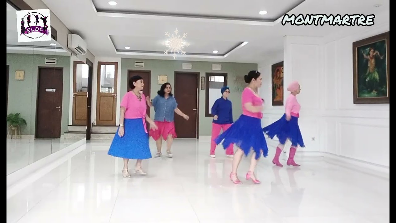 MONTMARTRE - HIGH BEGINNER - CHOREO: ANNY AP & RIA LOLONG - DEMO ELDC BY ELIS 