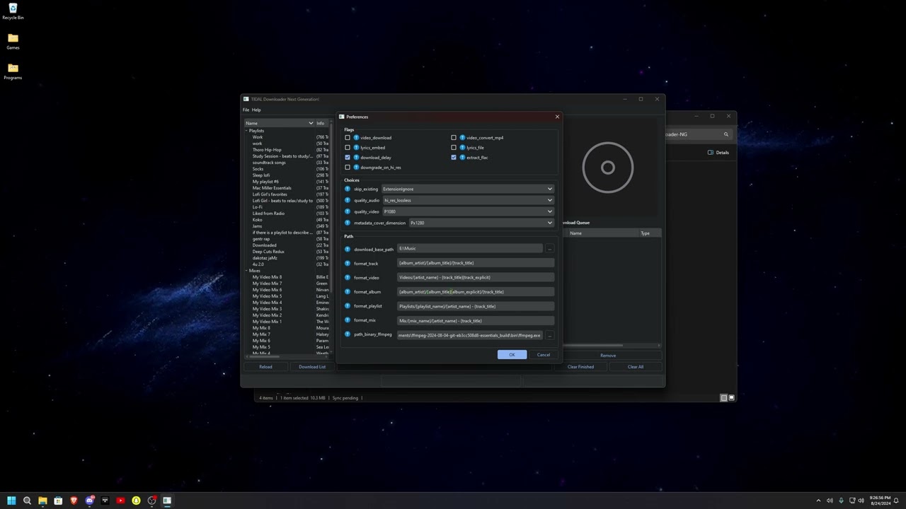 How to use tidal-dl-ng to download music from Tidal!