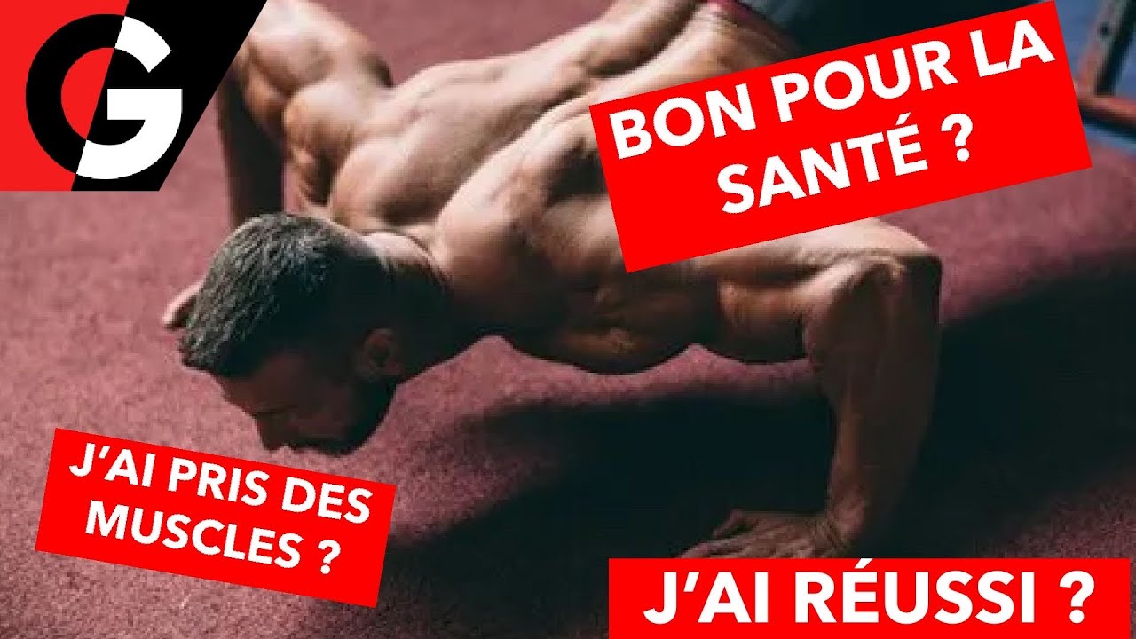 Pompes tous les jours pendant 1 mois - YouTube