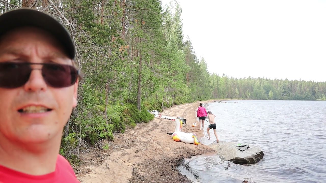 Rantapäivä Keski-Suomen Rivieralla, Kannonkoskella. Ep2. Retkeilyä Suomessa.