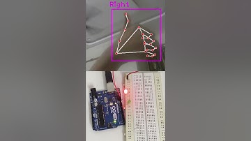 Gesture-Controlled bulb with Python , Arduino