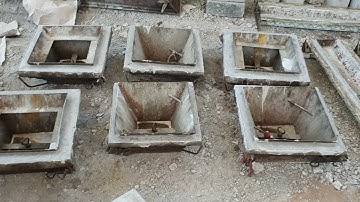 Thăm quan xưởng khuôn  đúc chậu cảnh, khuôn con sơn, khuôn đấu cột