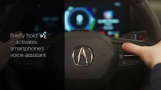 Steering Wheel Audio Controls | Acura ZDX