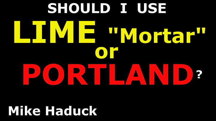 LIME or PORTLAND, what should I use?? (Mike Haduck)