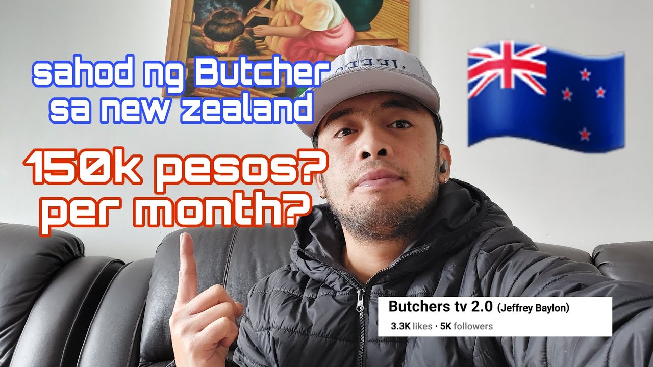 Sahod 150k pesos per month??? bilang butcher sa new zealand 🇳🇿🇳🇿 ???