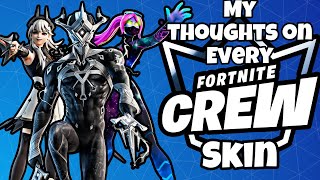 My Thoughts On Every Fortnite Crew Skin