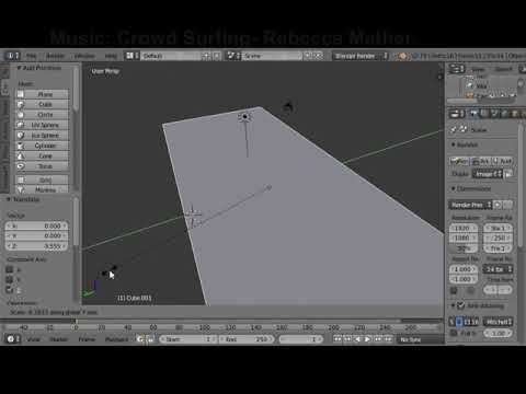 Blender: Can a computer render an infinity mirror?