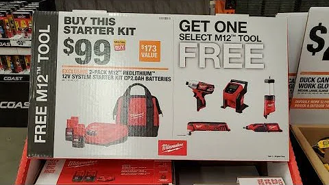 Milwaukee M12 Promo ..$99 STARTER KIT PROMO☢️