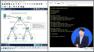 Configure DHCP Relay Agent on Core Switch (SW-Layer 3), Speak Khmer