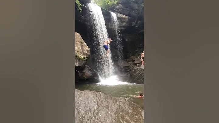 First time cliff jumping