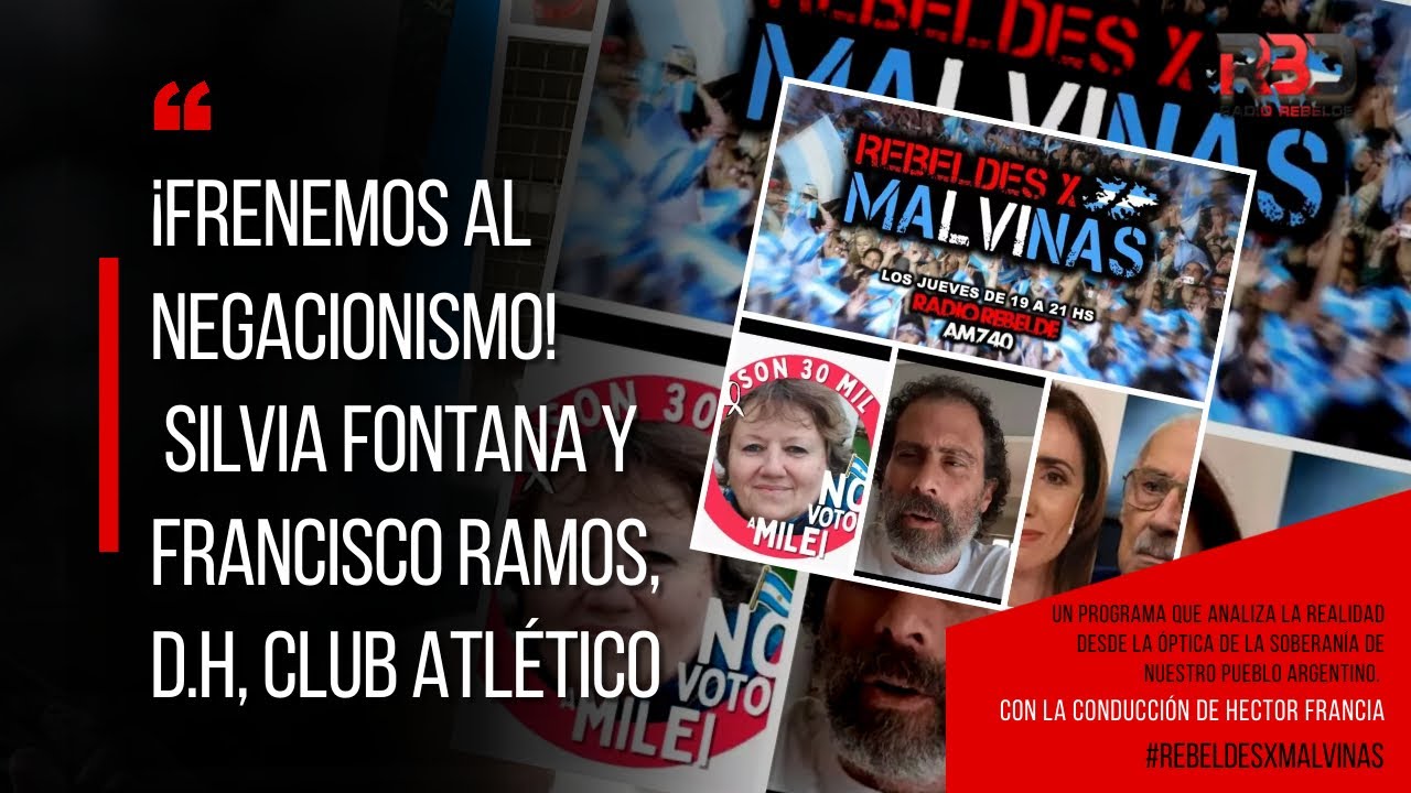 ¡Frenemos al Negacionismo!, Silvia Fontana y Francisco Ramos, D.H, Club Atlético