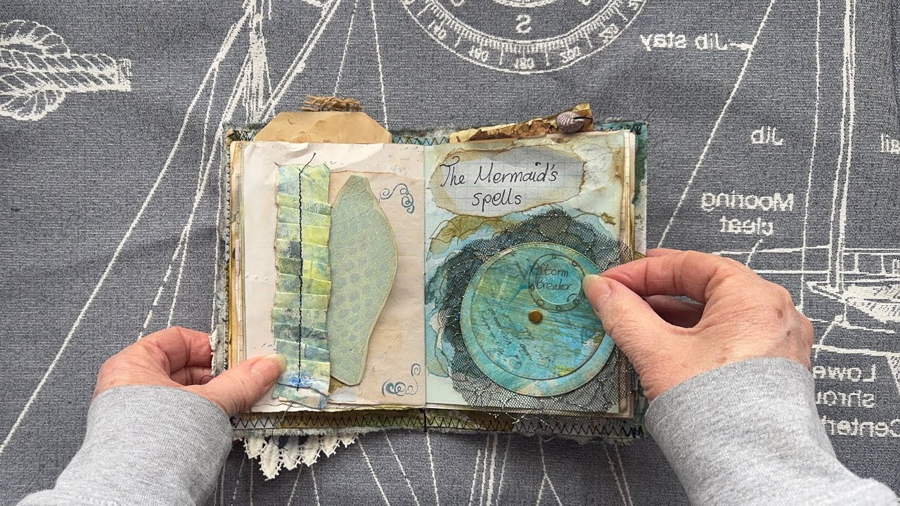 How to Make an Interactive Junk Journal Page