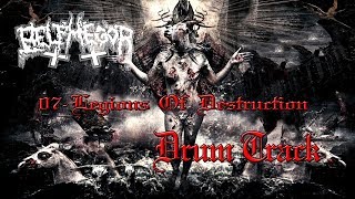 BELPHEGOR Only Drum Track &quot;&quot; Legions of Destruction&quot;&quot;