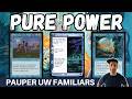 OVERPOWER THE OPPONENT! Pauper UW Familiars is a pillow-fort control deck with unbeatable end game!
