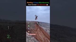 Ranking 5 Crazy Bike Moments That Turned Into Disasters😱 #bike #viral