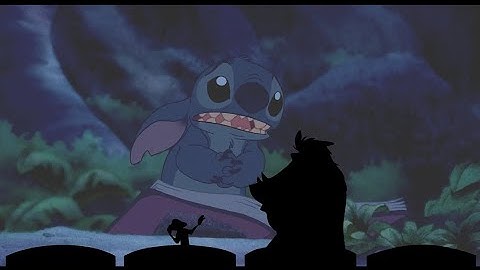 Timon and Pumbaa Interrupt 6 Lilo and Stitch