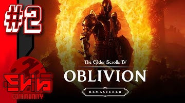 Going Into My First Dungeon!!! (Elder Scrolls 4 Oblivion Remastered Part.2)