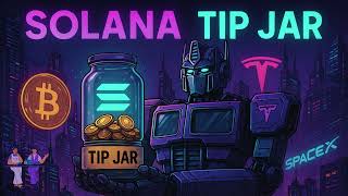 Solana Tip Jar Dapp | Full Stack Solana Project with Rust + Next.js 🔥