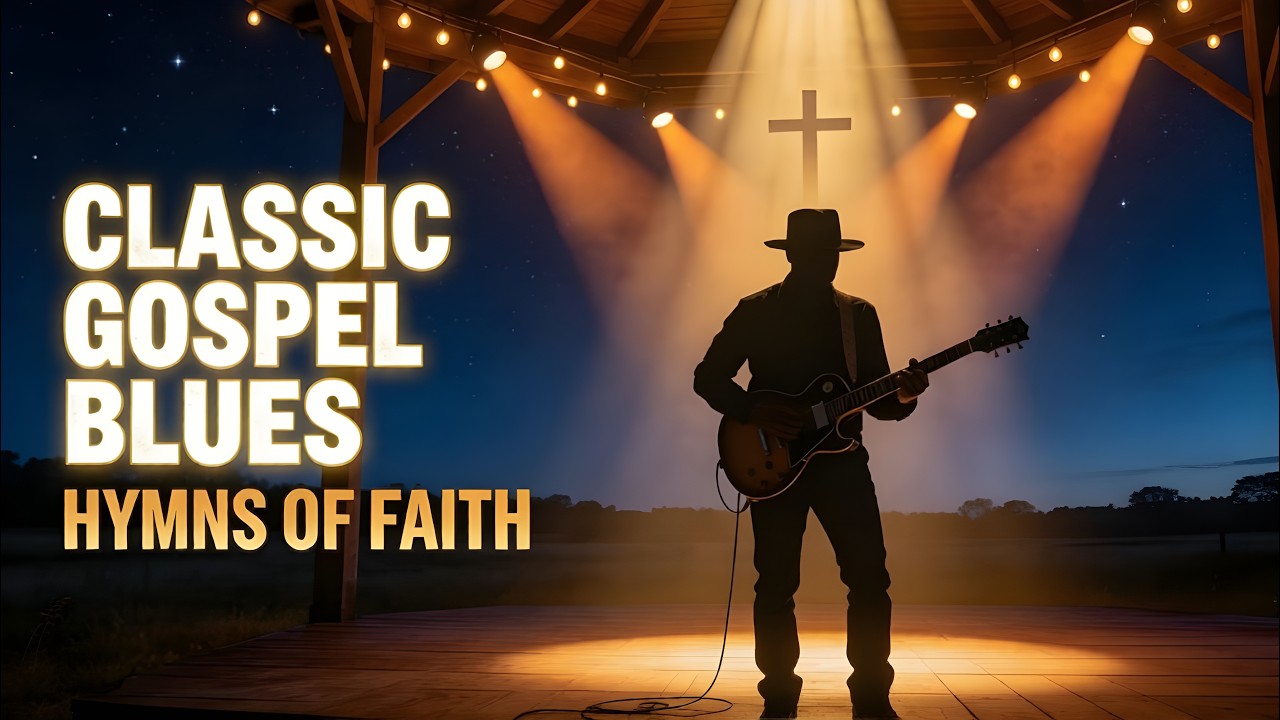 🔴 Gospel Blues Worship LIVE | Classic Christian Blues Hymns of Faith 🎸✝️