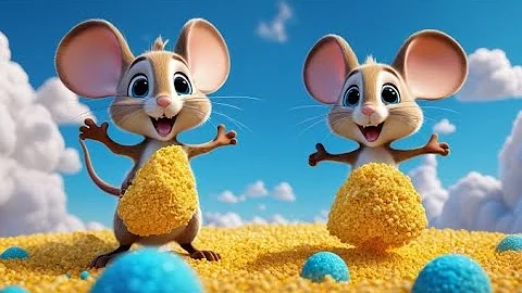 Three Blind Mice Explore Cheese Valley Trail | English Nursery Rhyme | Kids Songs | Baby Music