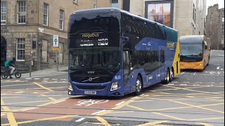 Buses and Trams at Edinburgh Bus Station/York Place 22/04/2024