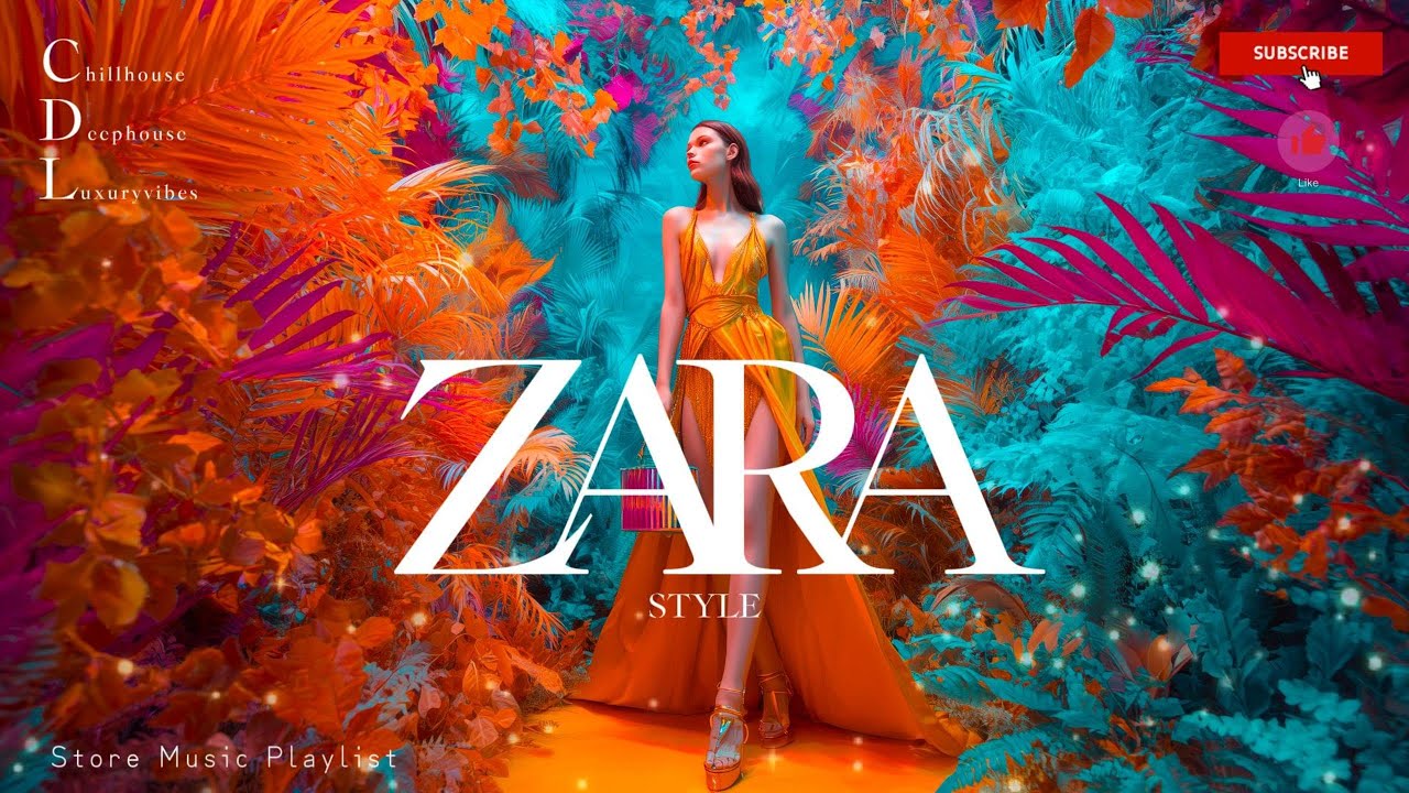 Zara Store Style Playlist| Chill House Music Playlist | Fashion Boutique Shop Music August 2025