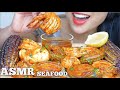 ASMR SEAFOOD BOIL PLATTER + PURPLE CORN (EATING SOUNDS) NO TALKING | SAS-ASMR