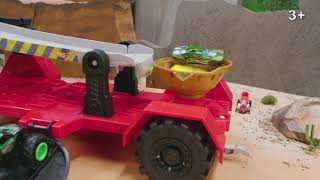 Monster Trucks против Cars | Epic Downhill Race! | Monster Trucks | @HotWheelsRussia  3+