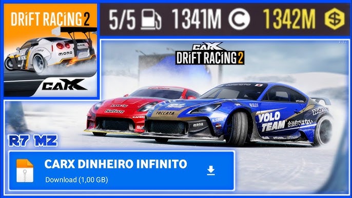 CARX DRIFT RACING 2 MOD APK DINHEIRO INFINITO  TUDO DESBLOQUEADO &  SALVANDO!!! {MEDIAFIRE 2023} 