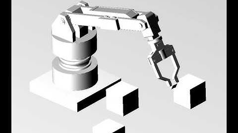 Robotic Arm Blender Game Engine