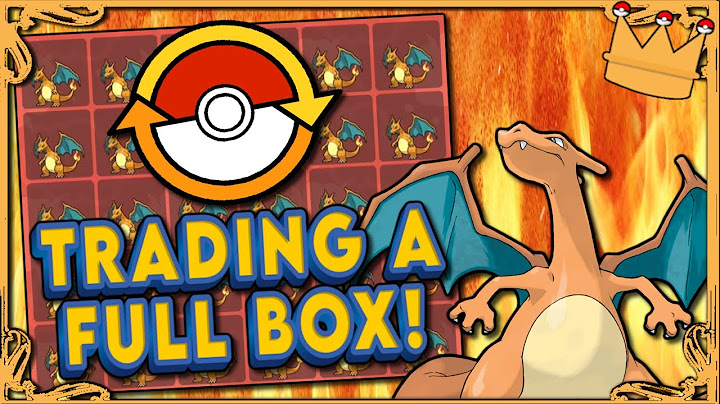 J'ai échangé par surprise une BOÎTE COMPLÈTE de Charizard !