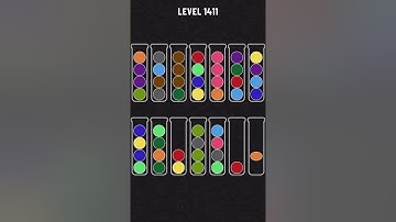 Ball Sort Puzzle Level 1411