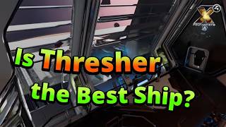 Is the Thresher the Best M class ship in X4 Foundations the fast, quick and easy way tutorial