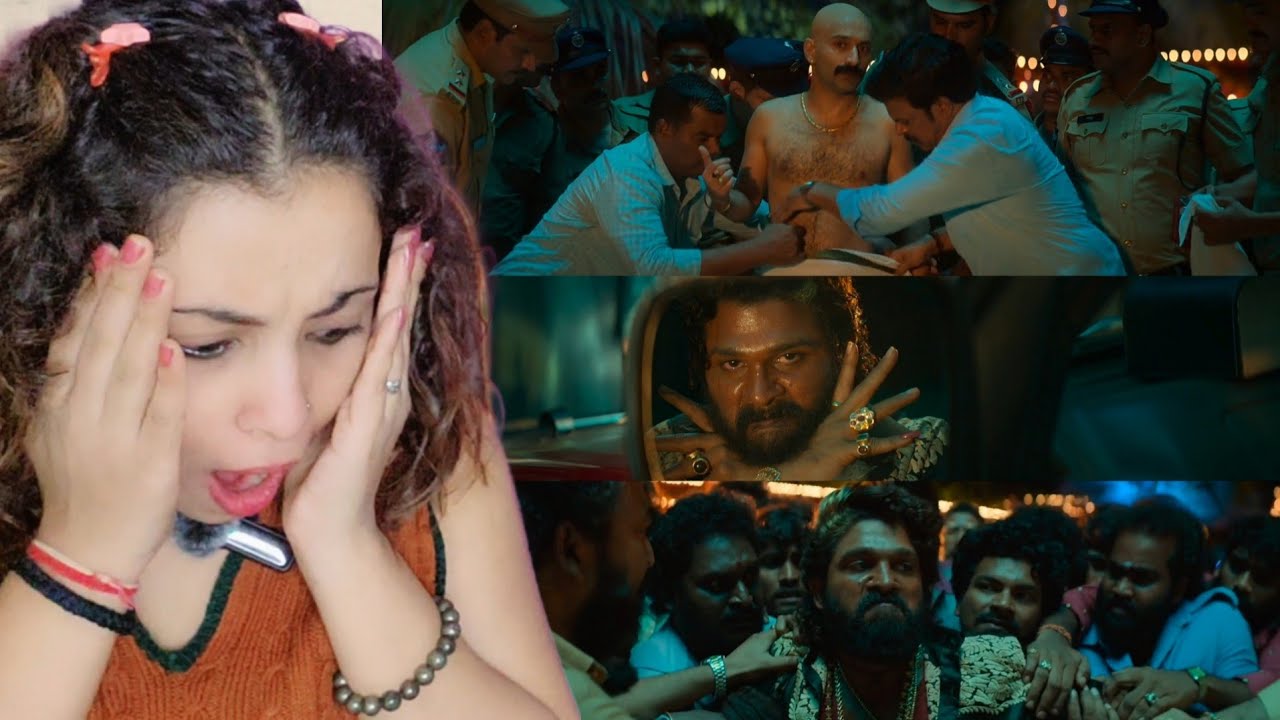 PUSHPA 2 MASS INTERVAL SCENE REACTION | ALLU ARJUN | NAKHREWALI MONA