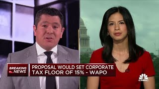 White House looking at minimum corporate tax rate of 15%: Report