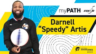 Harlem Globetrotter Darnell ""Speedy"" Artist: My Path