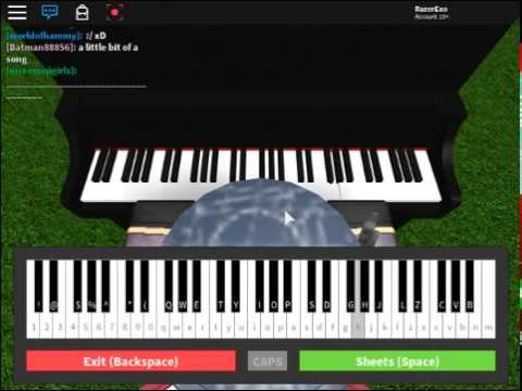 Havana Keyboard Notes Roblox Got Talent