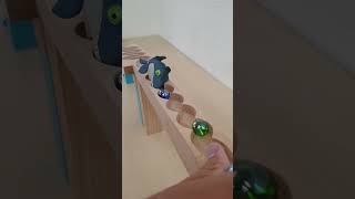 Marble Run Race ASMR HABA wave slope part8 #marblerun #shorts #マーブルラン